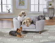 Enchanted pet Enchanted hondenmand sofa quicksilver zilverkleurig - afbeelding 2