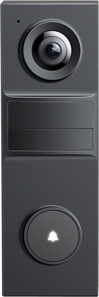 Timbre con video inalámbrico tp-link Tapo D205 con batería - video 2k - sin suscripción - detección AI - IP54 - timbre inteligente