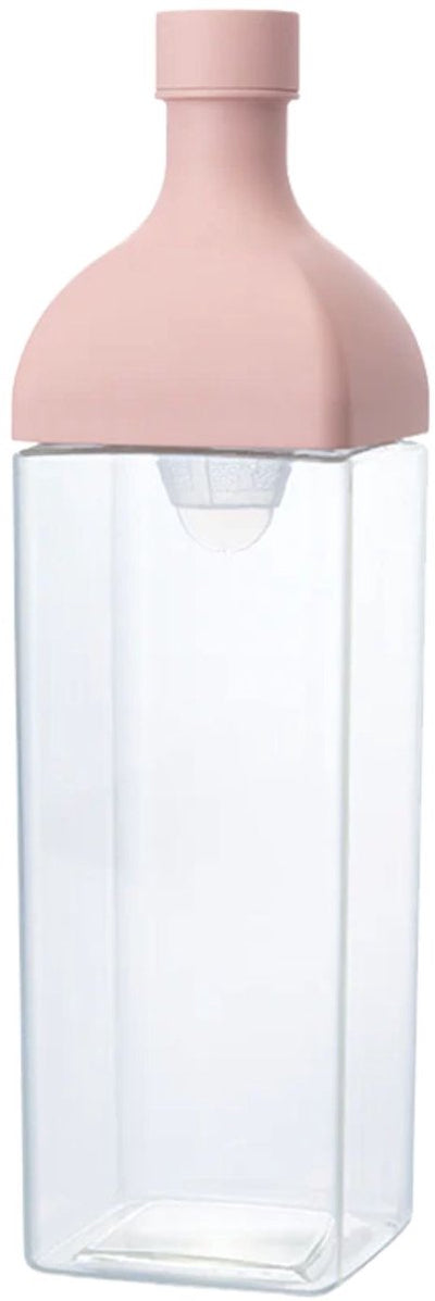 Hario cold brew ice tea bottle - ka-ku bottle 1200ml pink