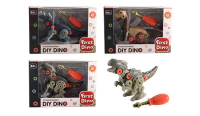 Set de construcción diy dinosaurio 19cm