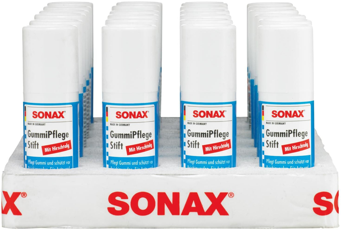 Sonax gummipflege gummipflegestift rubber care stick 20g sb tube
