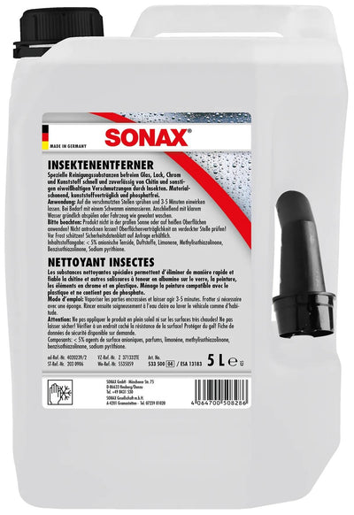 Sonax Insect Remover 5ltr. Pl kanister