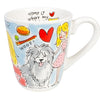 Blond amsterdam Mok dog lover
