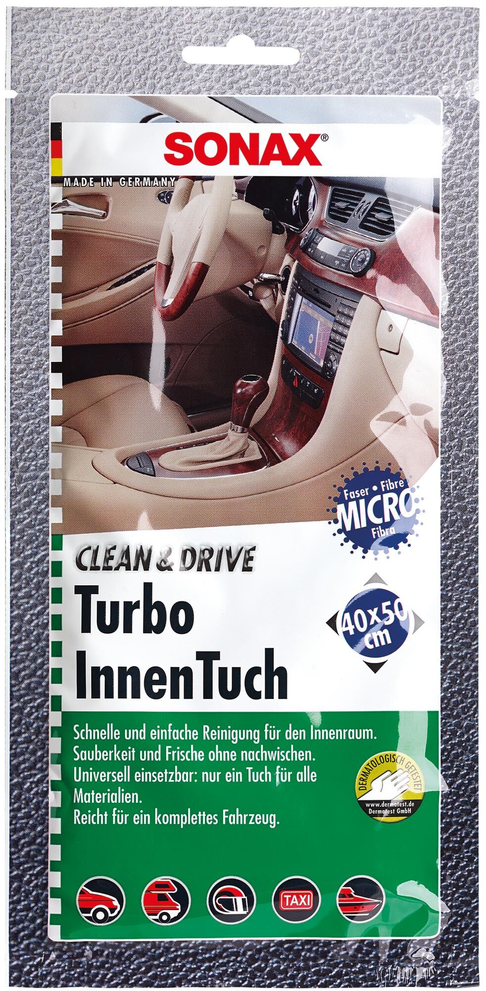 Panni di pulizia SONAX 1er Clean Drive