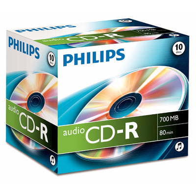 Philips CR7A0NJ10 CD Registrable 700MB 10 pezzi