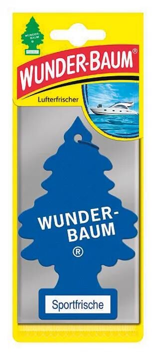Wunder-baum fragrance trees air freshener wunderbaum sport freshnes 1 er