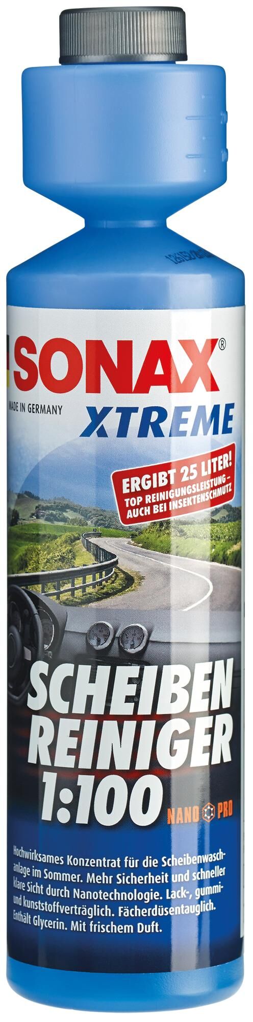 Cleaner della finestra Sonax 250ml xtreme