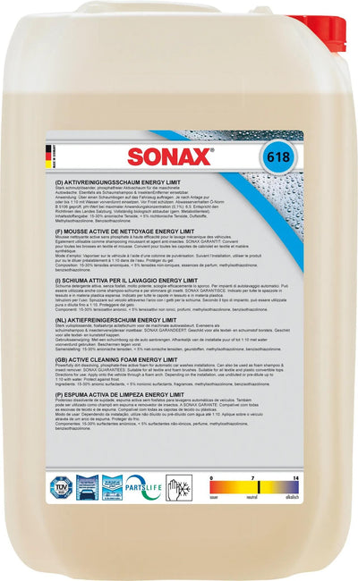 Sonax reiniger intensivreiniger foam energy intensive cleaner 25l foam energy