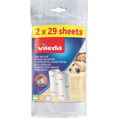 Cepillo adhesivo de reemplazo de Vileda 2x29 hojas
