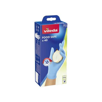 Vileda 1069902 - gloves food safe x40 | 12 pieces