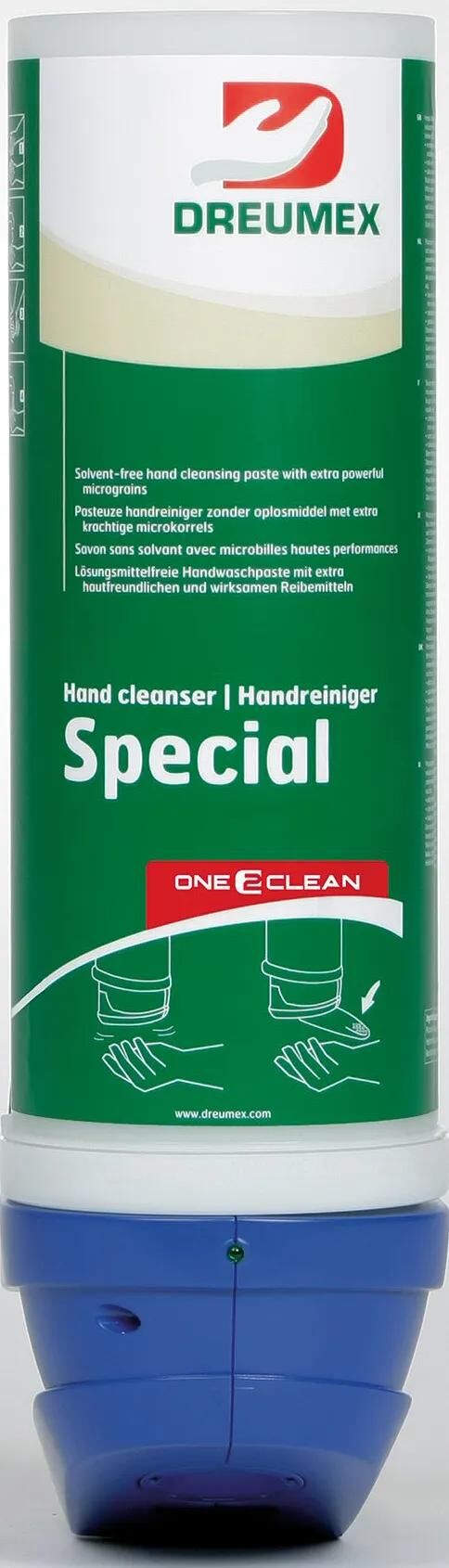 Limpiador de manos Dreumex especial especial o2c 2.8 cartucho o2c
