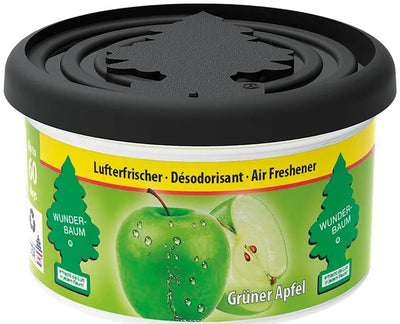 Wunder-baum Fragrance Trees, deodorante per ambienti in latta. WB Deodorante per ambienti con profumo di mela verde