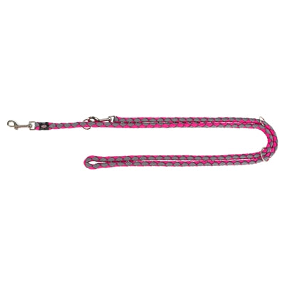 Trixie Dog Leash Cavo Regolabile Fuchsia Grey
