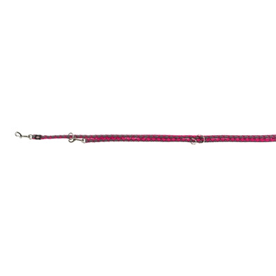 Trixie Dog Leash Cavo Regolabile Fuchsia Grey