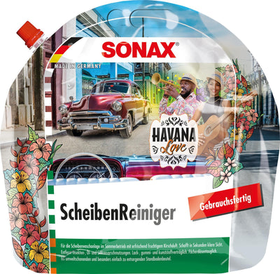 Sonax scheibenreiniger window cleaner 3l havana love