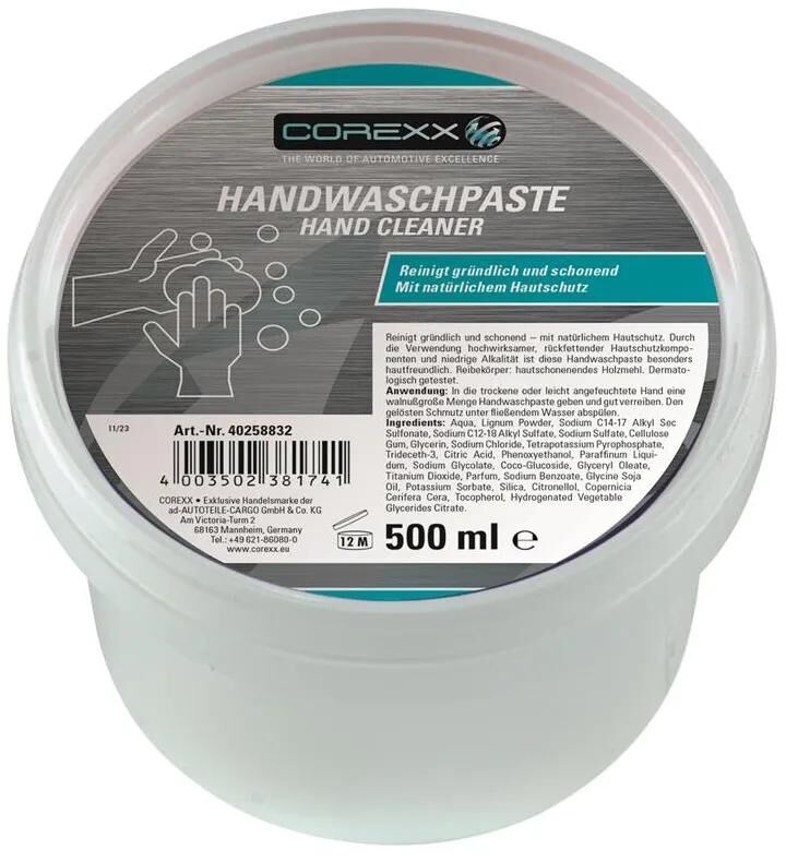 Corexx pasta lavamani pasta lavamani pasta lavamani 500ml