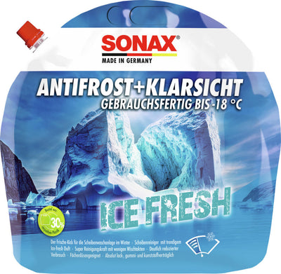 Sonax scheibenfrostschutz antifrost klarsicht antif.clear 3 l -18c ice-fresh