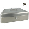 WESTCOTT WESTCOTT AC-E51002-ZI Geldkist 301x242x91mm grigio argento, schieramento di plastica con 5 corsi