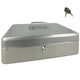 WESTCOTT WESTCOTT AC-E51002-ZI Geldkist 301x242x91mm grigio argento, schieramento di plastica con 5 corsi