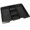 WESTCOTT WESTCOTT AC-E51002-ZI Geldkist 301x242x91mm grigio argento, schieramento di plastica con 5 corsi