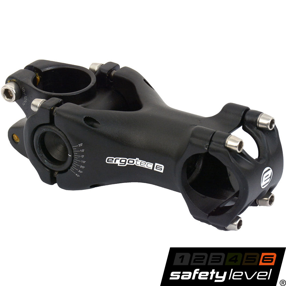 Ergotec Swell-R Eco STEM A-Head 28.6 31.8 mm 80 mm negro