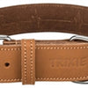Trixie halsband hond rustic vetleer heartbeat bruin