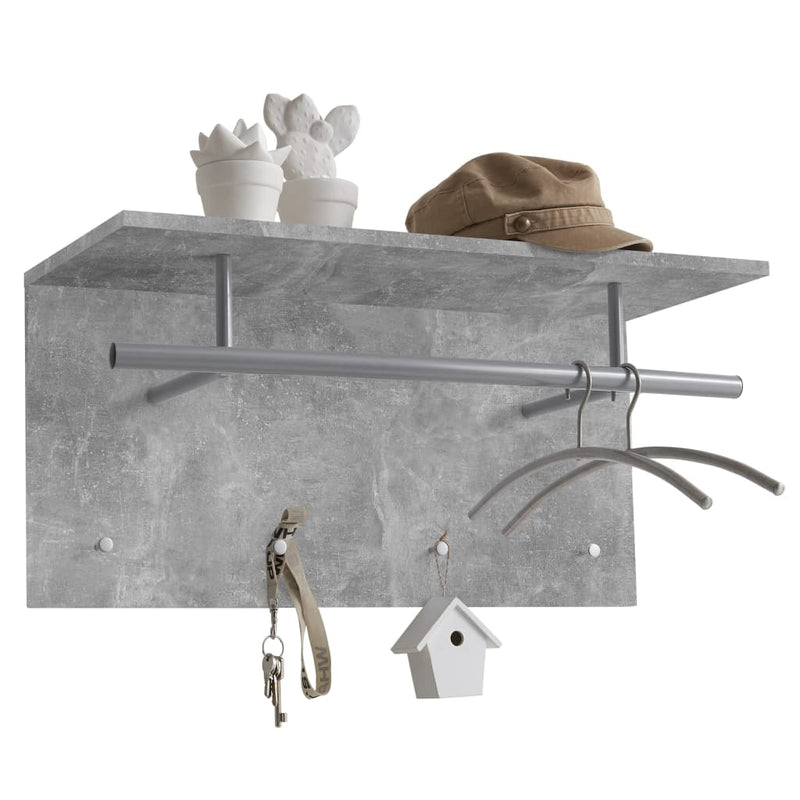 FMD FMD Wall Coat Rack 72x29.3x34.5 cm Precio de concreto