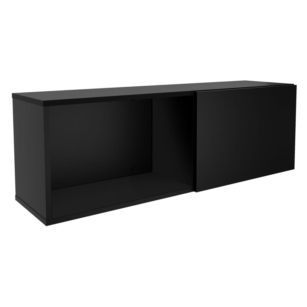 Piactocollo da parete FMD FMD con scatola 99.1x27.2x33cm nero