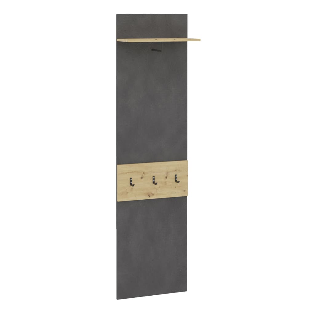 FMD FMD CAPOLE ATTUALI MONTRI A MONTRO CON SHELF 50X23X188 CM Mater Artisan Oak