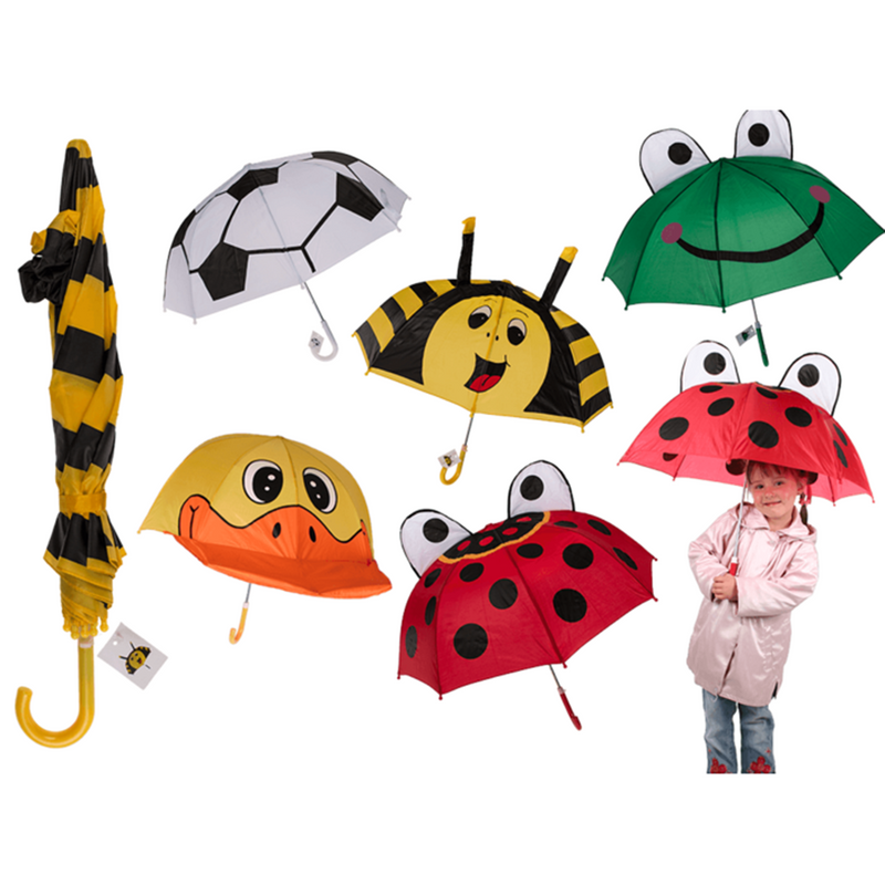 Ombrello per bambini. d: ca. 70cm. 5 assortimento