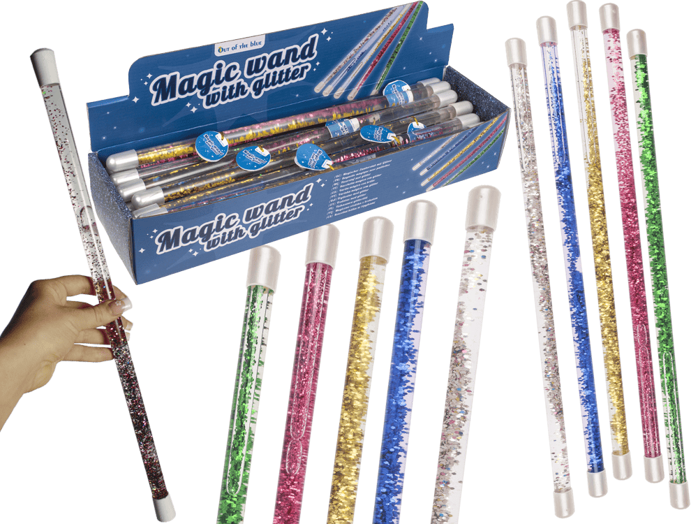 Bacchetta magica Dsp. 6 colori. 46cm
