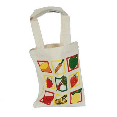 Semplicemente per bambini semplicemente per la borsa per la spesa di cotone 30x16x20 cm