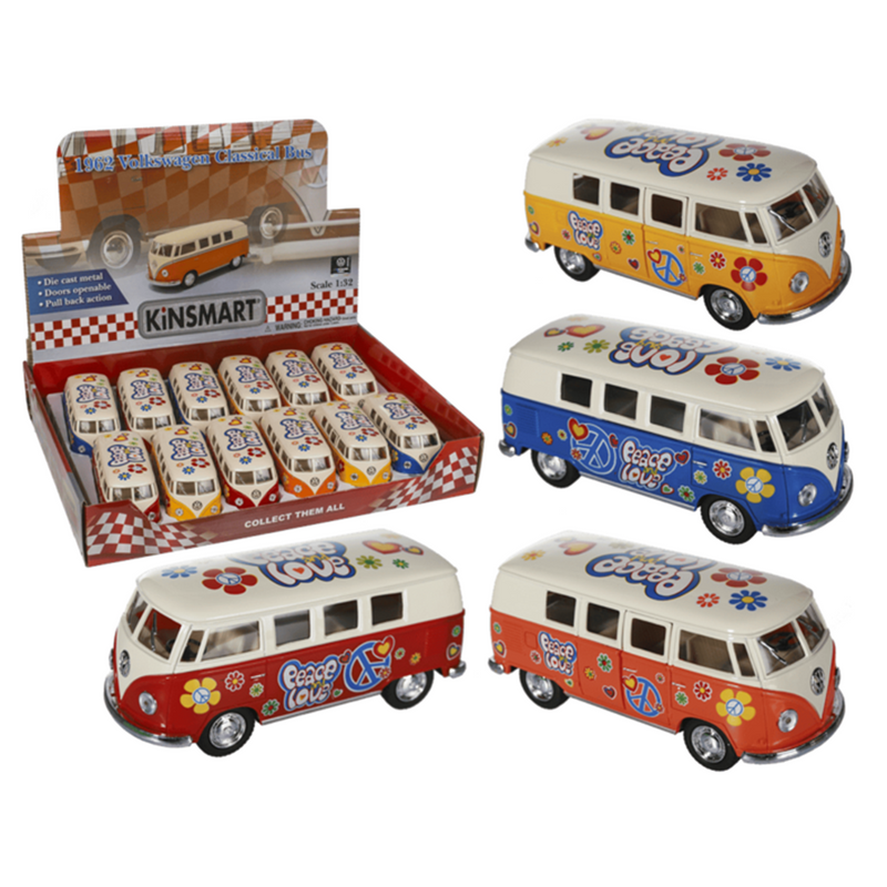 Automodello Dsp con pull-back. autobus vw t1