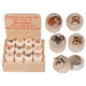 Dsp wooden baby teeth box. 5 assortment.