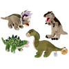 Dinosaurio de peluche, aprox. 31cm. 4 surtido