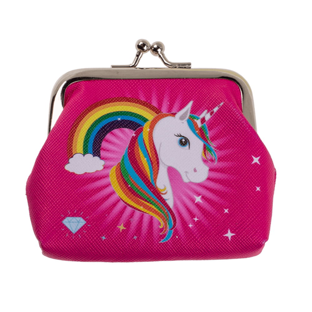 Cartera Out of the blue unicornio plástico 9x8cm