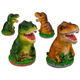 Spaarpot, dinosaurus, ca. 13 x 15 cm. 2