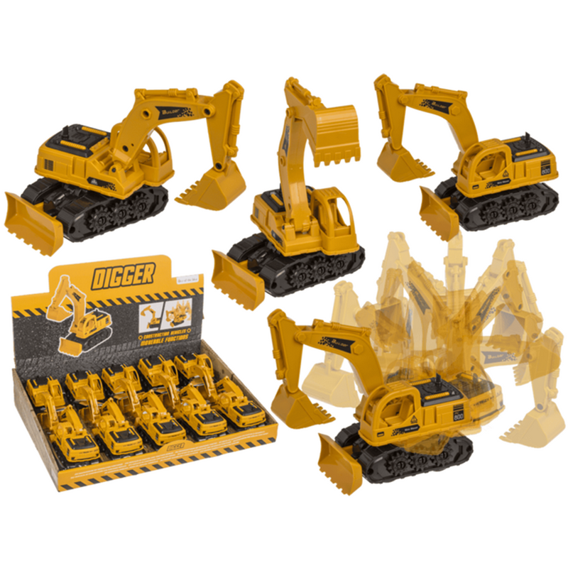 Excavadora dsp con motor de fricción y b