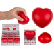 Dsp antistress cuore, ca. 6 cm. 12 pezzi