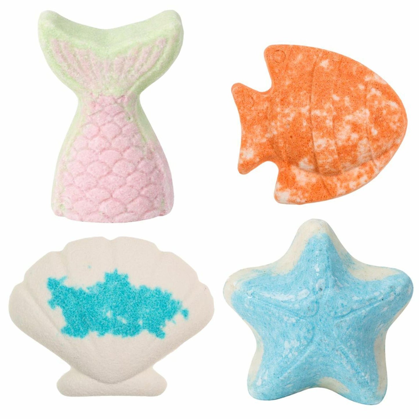 Out of the blue bath bath bomb ocean world 100 gr 4 assorted | 24 pieces