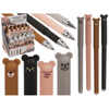 Penna cancellabile Dsp animali, 14 cm. 4 assi