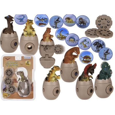 Proiettore dinosauro, 6 vie assortite