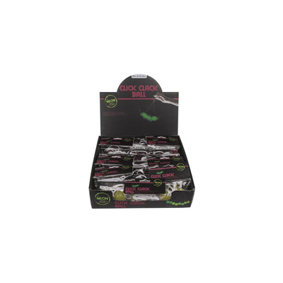 Ootb bola click-clack brilla en la oscuridad