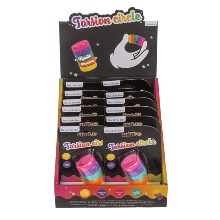 Giocattolo rotante Dsp, arcobaleno. 3,5x7