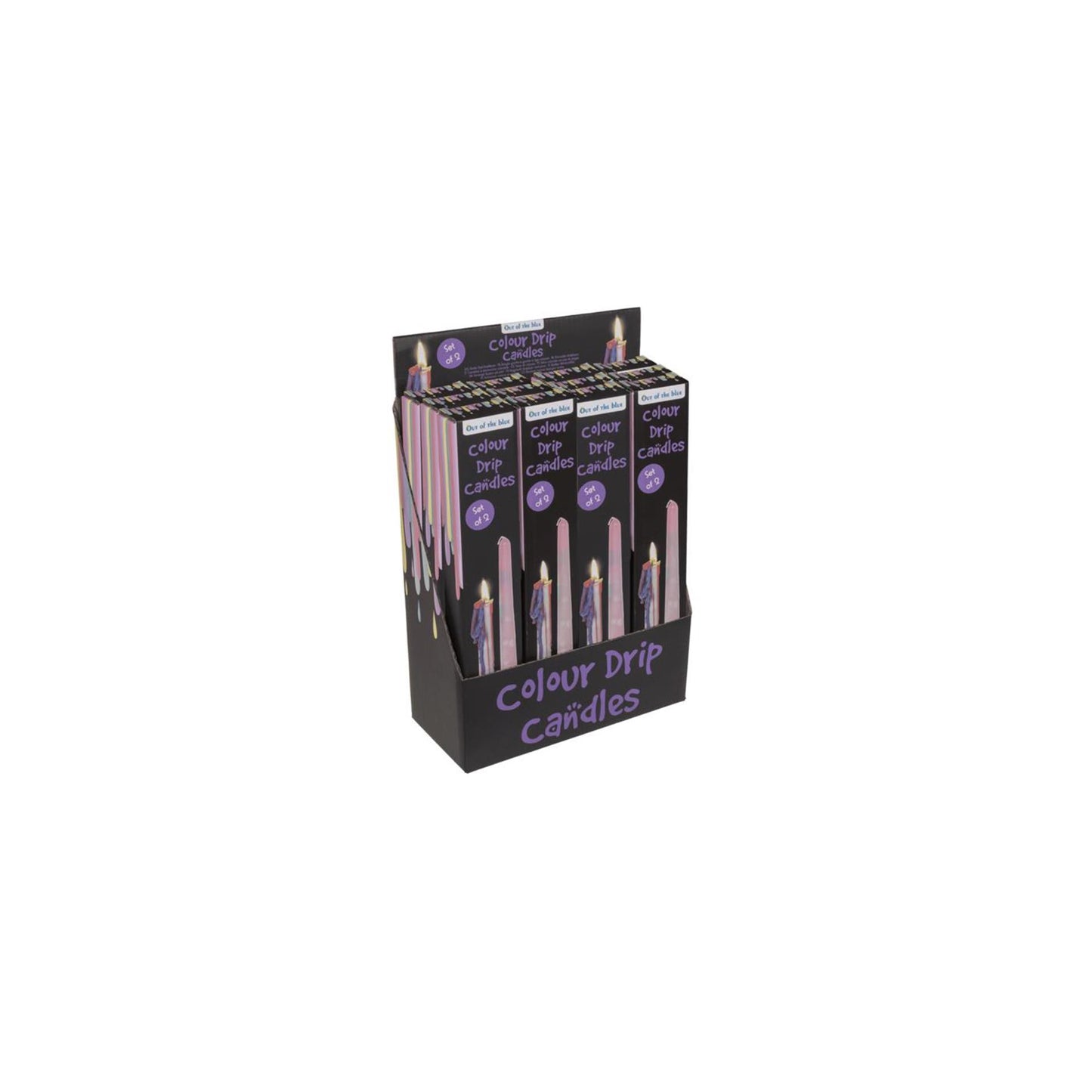 Set di 2 candele a goccia Ootb 26x2 cm