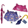Ombrello per bambini 3D. d: ca. 70 cm. 2 assortiti