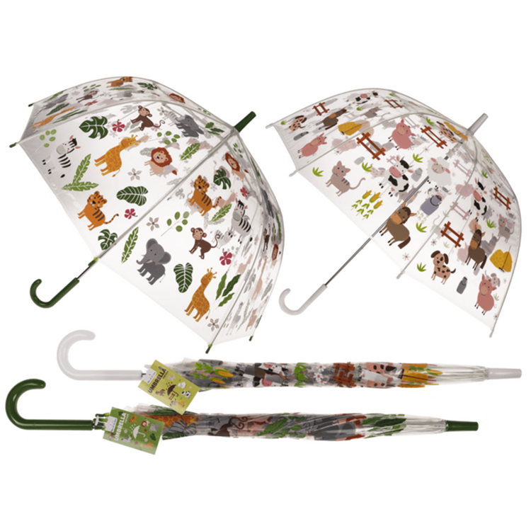 Ombrello trasparente per bambini. d: ca. 72cm