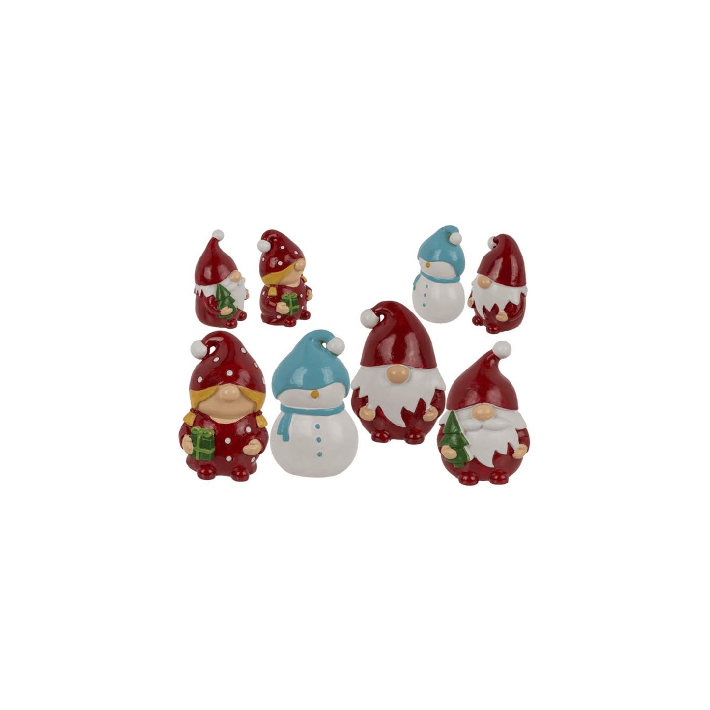 Ootb kerst gnoom 4x3x6cm