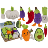 Dsp pluch groenten. 16 cm. 6 ass. 12 st | 12 stuks - afbeelding 1