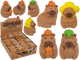 Gomme Dsp capibara. 4 assi 24 pezzi dentro